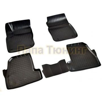 Коврики в салон Norplast 3D полиуретан чёрные для 3 дверей для Ford Focus 3 2015-