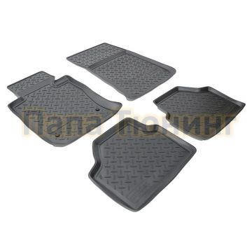 Коврики в салон Norplast полиуретан чёрные для BMW X1 2009-2011