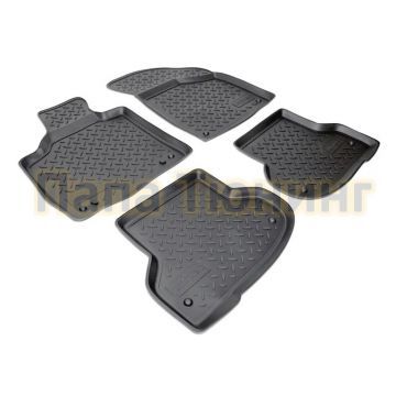 Коврики в салон Norplast полиуретан чёрные для Audi A3 2008-2012