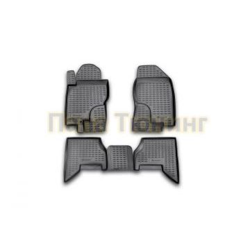 Коврики в салон Autofamily полиуретан 4 штуки для Nissan Pathfinder 2004-2009 Коврики в салон Autofamily полиуретан 4 штуки для Nissan Pathfinder 2004-2009