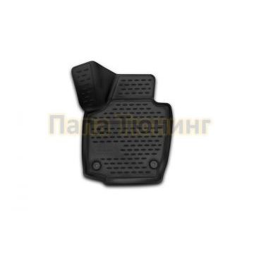 Коврик 3D в салон передний левый полиуретан 1 штука Autofamily для Skoda Rapid 2012-