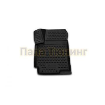 Коврик 3D в салон передний левый полиуретан 1 штука Autofamily для Hyundai Solaris 2014-2017 Коврик 3D в салон передний левый полиуретан 1 штука Autofamily для Hyundai Solaris 2014-2017