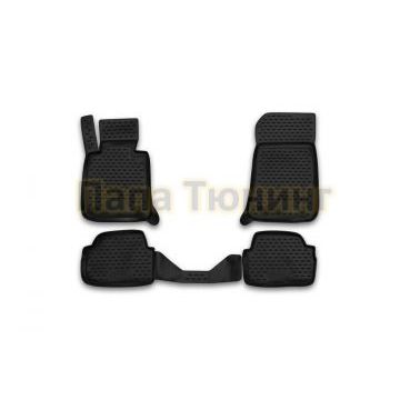 Коврики в салон полиуретан 4 штуки Autofamily для BMW 1 2004-2011 Коврики в салон полиуретан 4 штуки Autofamily для BMW 1 2004-2011