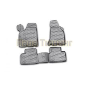 Коврики в салон полиуретан 4 штуки Autofamily для Lada Priora 2010-2018 Коврики в салон полиуретан 4 штуки Autofamily для Lada Priora 2010-2018