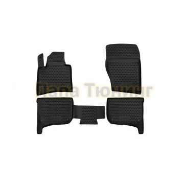 Коврики в салон полиуретан 4 штуки Autofamily для Volkswagen Touareg 2010-2017 Коврики в салон полиуретан 4 штуки Autofamily для Volkswagen Touareg 2010-2017