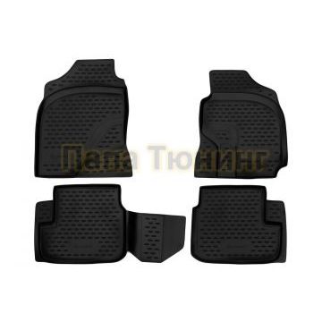Коврики в салон полиуретан 4 штуки Autofamily для Toyota RAV4 2000-2005 Коврики в салон полиуретан 4 штуки Autofamily для Toyota RAV4 2000-2005