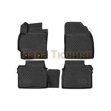 Коврики 3D в салон полиуретан 4 штуки Autofamily для Toyota Corolla 2013- Коврики 3D в салон полиуретан 4 штуки Autofamily для Toyota Corolla 2013-