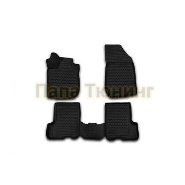 Коврики 3D в салон полиуретан 4 штуки Autofamily для Renault Sandero/Sandero Stepway 2014- Коврики 3D в салон полиуретан 4 штуки Autofamily для Renault Sandero/Sandero Stepway 2014-