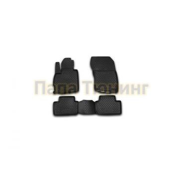 Коврики в салон полиуретан 4 штуки Autofamily для Mitsubishi ASX 2010- Коврики в салон полиуретан 4 штуки Autofamily для Mitsubishi ASX 2010-