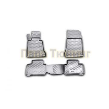 Коврики в салон полиуретан 4 штуки Autofamily для Mercedes-Benz GLK 2008-2015 Коврики в салон полиуретан 4 штуки Autofamily для Mercedes-Benz GLK 2008-2015