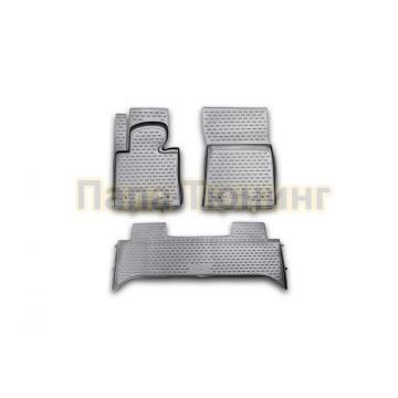 Коврики в салон полиуретан 3 штуки Autofamily для Land Rover Range Rover 2002-2012