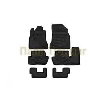 Коврики в салон полиуретан 6 штук Autofamily для Citroen Grand C4 Picasso 2006-2014 Коврики в салон полиуретан 6 штук Autofamily для Citroen Grand C4 Picasso 2006-2014