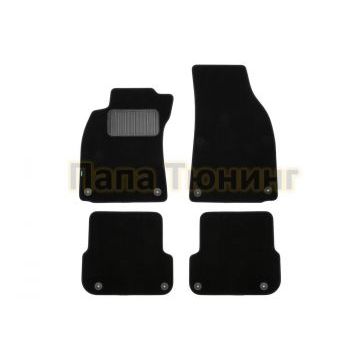 Коврики в салон Klever Premium 4 штуки на седан и универсал с АКПП для Audi A4 8E 2004-2007