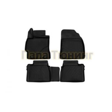Коврики 3D в салон полиуретан чёрные 4 штуки Autofamily для Toyota Corolla 2016- Коврики 3D в салон полиуретан чёрные 4 штуки Autofamily для Toyota Corolla 2016-