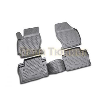 Коврики в салон полиуретан 4 штуки Autofamily для Volvo XC70 2007-2016 Коврики в салон полиуретан 4 штуки Autofamily для Volvo XC70 2007-2016