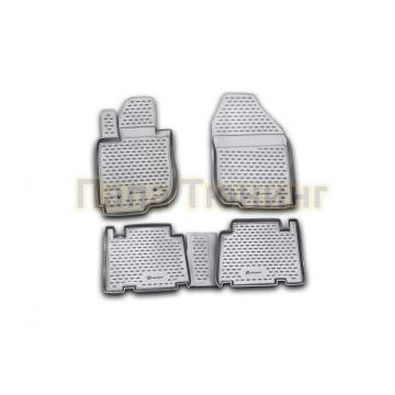 Коврики в салон полиуретан 4 штуки Autofamily для Toyota RAV4 Длинная база 2006-2013 Коврики в салон полиуретан 4 штуки Autofamily для Toyota RAV4 Длинная база 2006-2013