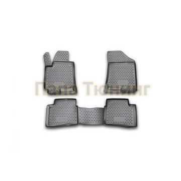 Коврики в салон полиуретан 4 штуки на хетчбек 3 двери Autofamily для Kia Pro Ceed 2007-2018 Коврики в салон полиуретан 4 штуки на хетчбек 3 двери Autofamily для Kia Pro Ceed 2007-2018