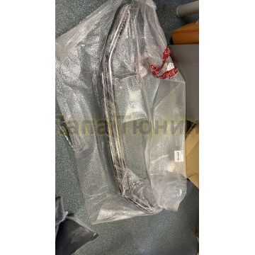 Комплект защита заднего бампера уголки d76/42 двойные+защита переднего бампера d76/42 двойная Toyota Land Cruiser 200 Executive Lounge 2015-