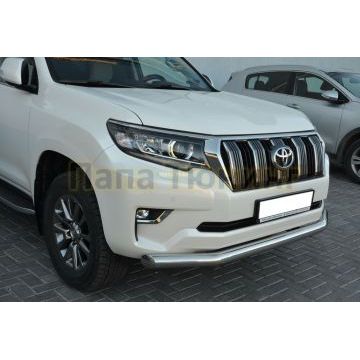 Защита переднего бампера d60 для Toyota Land Cruiser Prado 150 2013-2017