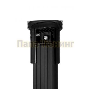 Багажная система LUX ХАНТЕР L55-B черная на классические рейлинги для Renault Koleos I 2008-2016