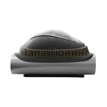 Багажная система LUX ХАНТЕР L55-R серая на классические рейлинги для Renault Koleos I 2008-2016