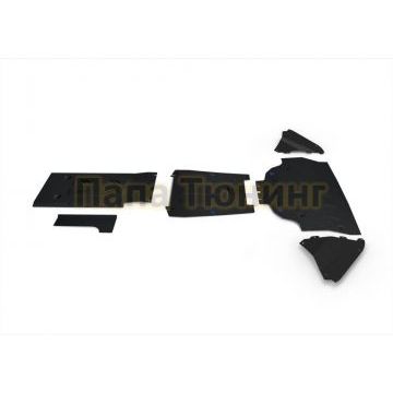 Комплект защит радиатор + картер + КПП + комплект крепежа RIVAL Алюминий для Genesis GV80 2021-