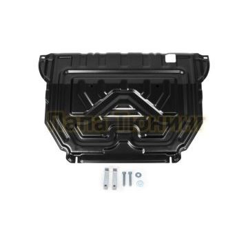 Защита картера + КПП + комплект крепежа AutoMax Сталь V-2.0; 2.4; полный привод Mitsubishi Outlander 2012-