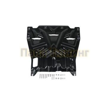 Защита картера + КПП + комплект крепежа AutoMax Сталь V-2.0 150л.с. АКПП; 2.4 188л.с. для Kia Optima 2016-