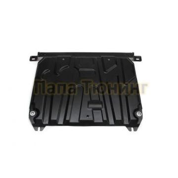 Защита картера + КПП + комплект крепежа AutoMAX Сталь для Hyundai Solaris I 2010-2014 /Hyundai Solaris I рестайлинг 2014-2017 /Kia Rio III 2011-2015 /Kia Rio III рестайлинг 2015-2017