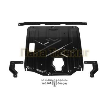 Защита картера + КПП + комплект крепежа AutoMax Сталь для Hyundai Elantra VI AD 2016-2019 /Hyundai Elantra VI AD рестайлинг 2019-2020 /Hyundai i30 III 2017-2020 /Kia Ceed III 2018-2021 /Kia Ceed III рестайлинг 2021- /Kia Cerato IV 2018-2021 /Kia XCeed I 2020-