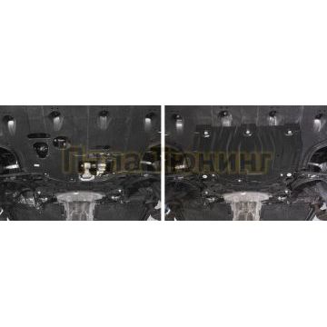 Защита картера + КПП + комплект крепежа AutoMax Сталь для Hyundai Elantra VI AD 2016-2019 /Hyundai Elantra VI AD рестайлинг 2019-2020 /Hyundai i30 III 2017-2020 /Kia Ceed III 2018-2021 /Kia Ceed III рестайлинг 2021- /Kia Cerato IV 2018-2021 /Kia Cerato IV рестайлинг 2021-