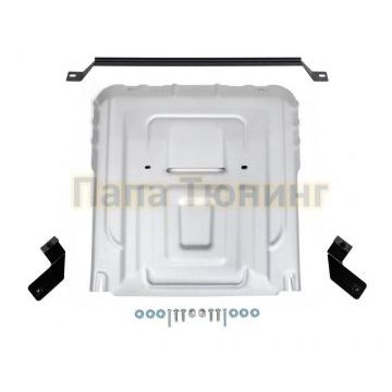 Защита картера + КПП + комплект крепежа RIVAL Алюминий для Haval Jolion 2021- V-1.5T передний привод комплектация Comfort