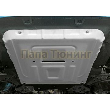 Защита картера + КПП + комплект крепежа RIVAL Алюминий для Haval Jolion 2021- V-1.5T передний привод комплектация Comfort