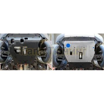 Защита картера + КПП + комплект крепежа RIVAL Алюминий для Haval Dargo 2022- V-2.0