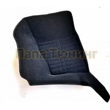 Коврики текстильные 5D Euromat чёрные с высоким бортом Original для Volkswagen Touareg/Porsche Cayenne 2010-2017