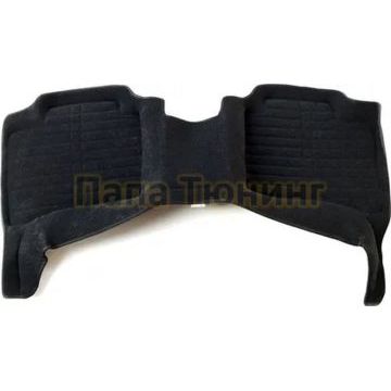 Коврики текстильные 5D Euromat чёрные с высоким бортом Original для Volkswagen Touareg/Porsche Cayenne 2010-2017