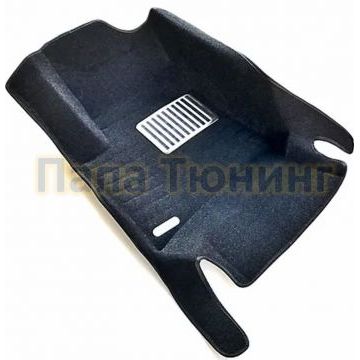 Коврики текстильные 5D Euromat чёрные с высоким бортом Original для Volkswagen Touareg/Porsche Cayenne 2010-2017