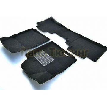 Коврики текстильные 3D Euromat чёрные Original Business для Toyota Land Cruiser 100/Lexus LX-470 1998-2003