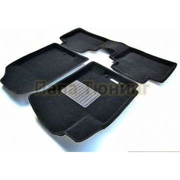 Коврики текстильные 3D Euromat чёрные Original Business для Hyundai Solaris/Kia Verna 2010-2017