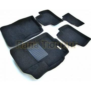 Коврики текстильные 3D Euromat чёрные Original Business для Mitsubishi ASX/Peugeot 4008/Citroen C4 Aircross 2010-