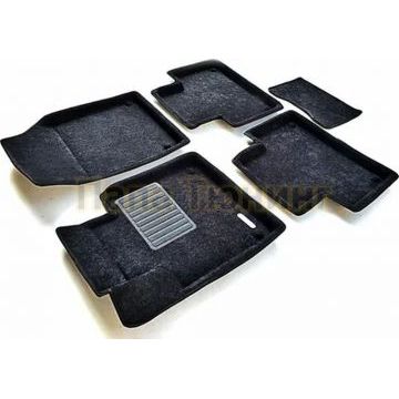 Коврики текстильные 3D Euromat чёрные Original Business для Volvo XC90 2015-