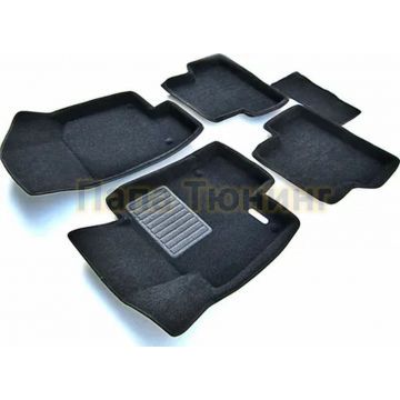 Коврики текстильные 3D Euromat чёрные Original Business для Volkswagen Tiguan 2007-2016