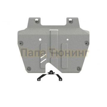 Защита картера и КПП Шериф алюминий 4 мм для Toyota Highlander 3,5 AT FullWD 2020 -