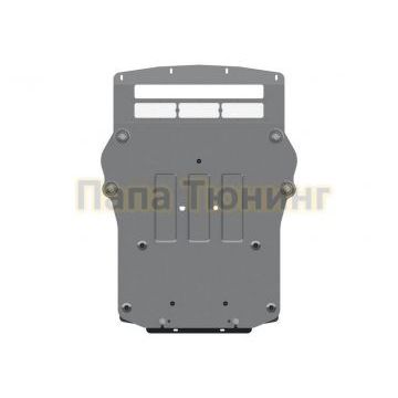 Защита картера Шериф алюминий 4 мм для BMW X5 M 4,4 TwinPower Turbo AT 2016 - 2019/BMW X6 M 4,4 TwinPower Turbo AT 2016 - 2019