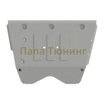 Защита картера и КПП Шериф алюминий 4 мм для Fiat Doblo 1,6D MT FWD 2015 -