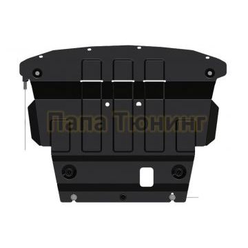 Защита картера и КПП Шериф сталь 2,0 мм для Ford Fiesta 1,0 МТ FWD 2017 - Защита картера и КПП Шериф сталь 2,0 мм для Ford Fiesta 1,0 МТ FWD 2017 -