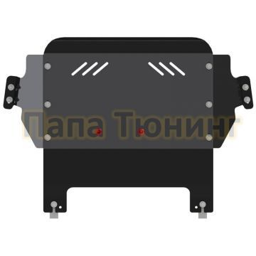 Защита картера и КПП Шериф сталь 2,0 мм для Ford Transit 4WD 2,4 D 4WD 2011 - 2013