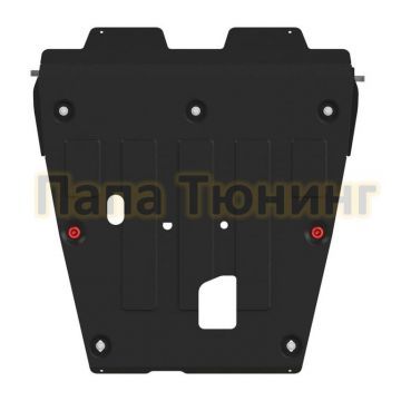 Защита картера и КПП Шериф сталь 2,0 мм для Renault Duster 2,0D AТ FullWD 2021 -