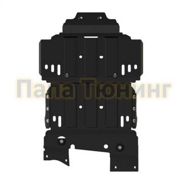 Защита картера Шериф сталь 2,5 мм для Toyota Land Cruiser 300 3.3D AT FullWD 2021 - /Toyota Land Cruiser 300 3.5T AT FullWD 2021 -