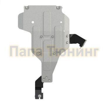 Защита картера Шериф алюминий 6 мм для Jeep Wrangler 2,0 AT AWD 2018 - Защита картера Шериф алюминий 6 мм для Jeep Wrangler 2,0 AT AWD 2018 -